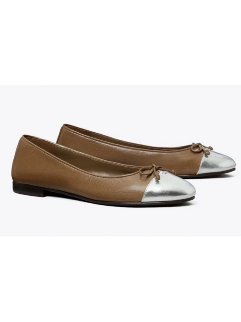 Tory Burch Cap Toe Ballet Flats